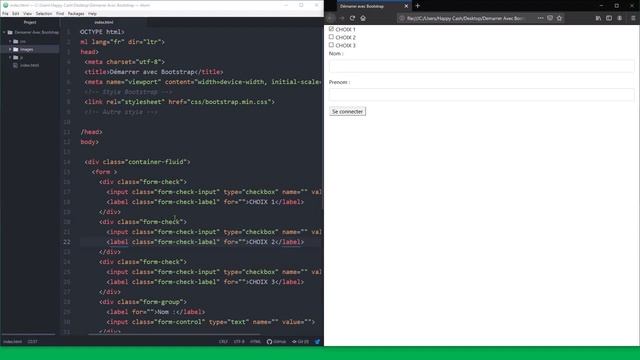 Mudey Formation | Cours 13 Bootstrap Formulaires en Bootstrap Partie 1 смотреть онлайн