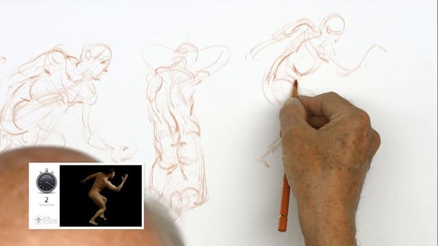 Timed Model Drawing Session 2 // Instructor: Glenn Vilppu смотреть онлайн