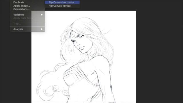 Wonder Woman Sketch Doodle смотреть онлайн