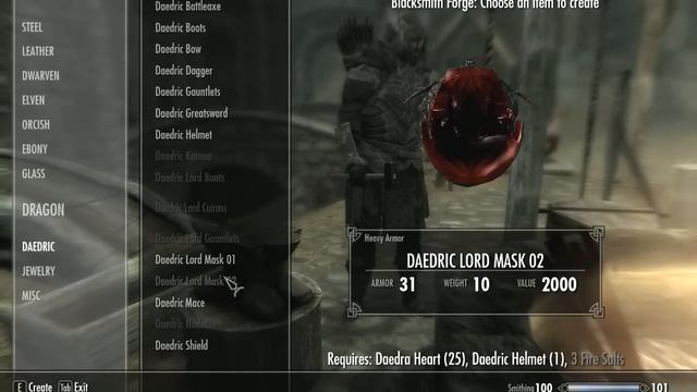 Mods of... Skyrim - Daedric Lord Armour смотреть онлайн