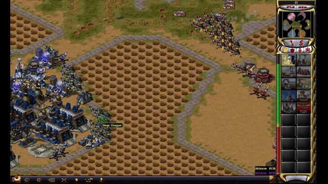 Red Alert 2 Yuri's Revenge: How to Win Online on Oil in Corners & Center Map! смотреть онлайн