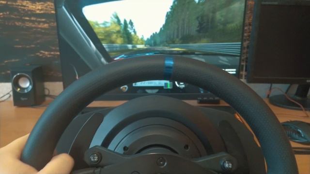 ЛУЧШИЙ РУЛЬ ЗА СВОИ ДЕНЬГИ -Thrustmaster T300 смотреть онлайн