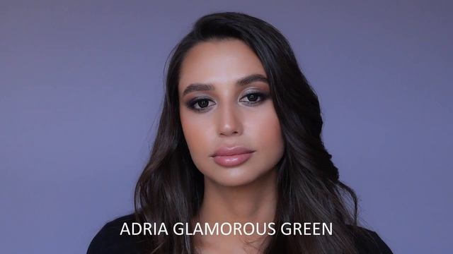 ADRIA Glamorous Green на темных глазах смотреть онлайн
