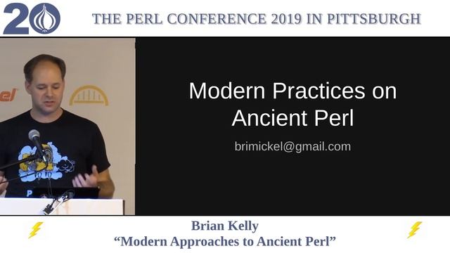 [Lightning Talk] Brian Kelly - "Modern approaches to Ancient Perl" смотреть онлайн