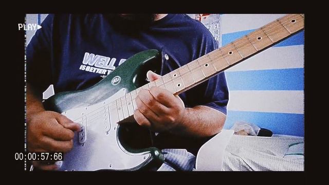 Hotel California by The Eagles Raw Guitar Solo Cover смотреть онлайн