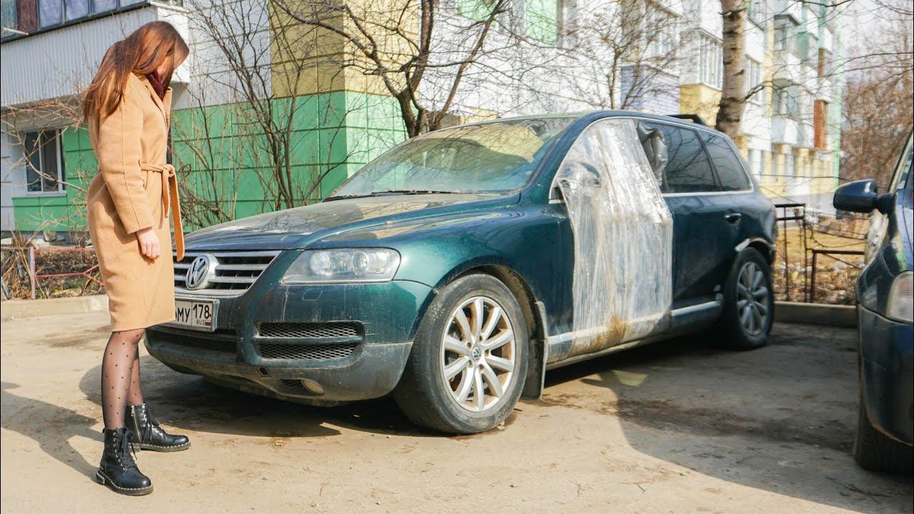 Нашли брошенный Туарег , А В НЕМ.... / Тачка за 300 т.р. смотреть онлайн