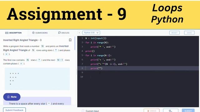 Assignment - 9 || Loops - Answer || Python || NxtWave || CCBP 4.O смотреть онлайн