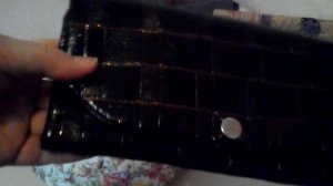 Кошелёк из лаковой ткани и разное.