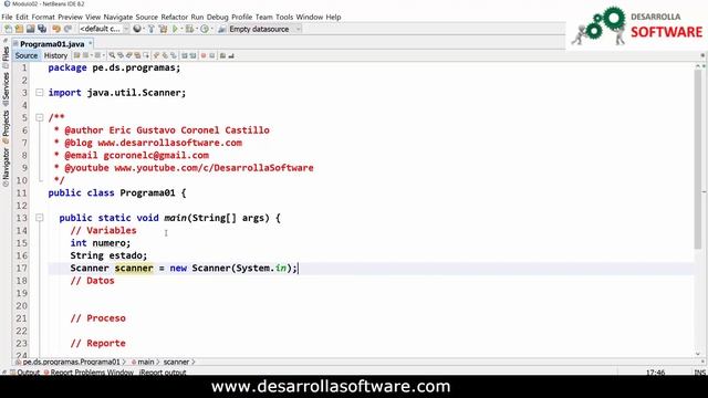 #DesarrollaSoftware - #UDEMY - #JAVA FUNDAMENTOS - ESTRUCTURAS CONDICIONALES - PROBLEMA 01 смотреть онлайн