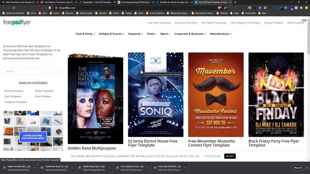 PLANTILLAS PARA PHOTOSHOP ?(FREE PSD TEMPLATES) 100% EDITABLES!? смотреть онлайн