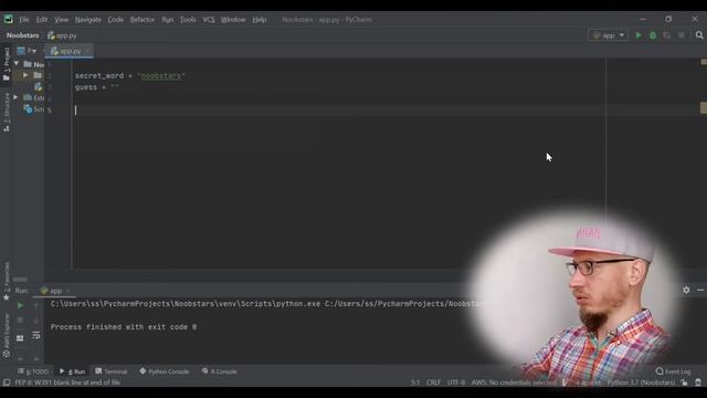 Ч.8/15 Python для начинающих: while loop петли, создаем игру "Поле Чудес" смотреть онлайн