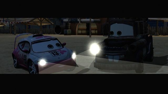 Cars Mater-National Championship All Cutscenes Movie (Xbox 360) THQ GAME