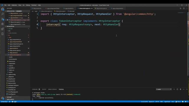 Kurs Angular 8 - interceptor w request http смотреть онлайн