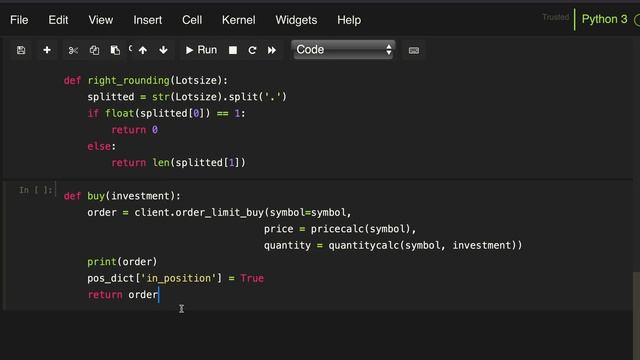 How To Build a Cryptocurrency Trading Bot with Python & the Binance API [SMA/RSI/Buy Limit Orders] смотреть онлайн