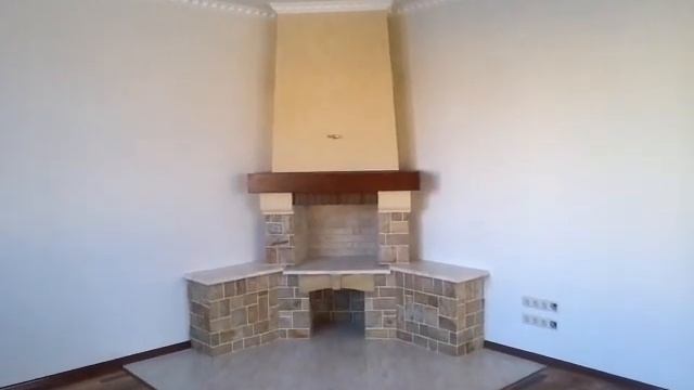 Угловой камин из натурального песчаника смотреть онлайн