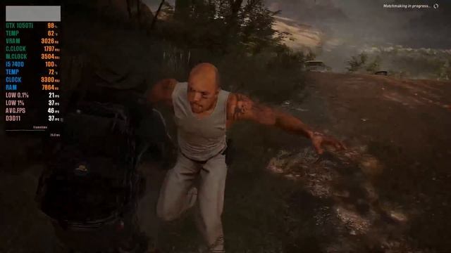 Ghost Recon Wildlands : GTX 1050TI + i5 7400 смотреть онлайн