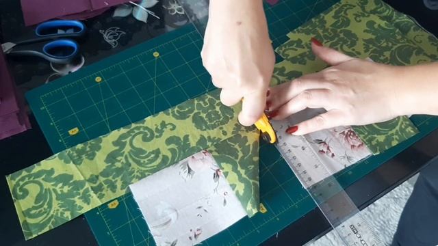 Лоскутное покрывало в технике пэчворк. Часть1 смотреть онлайн