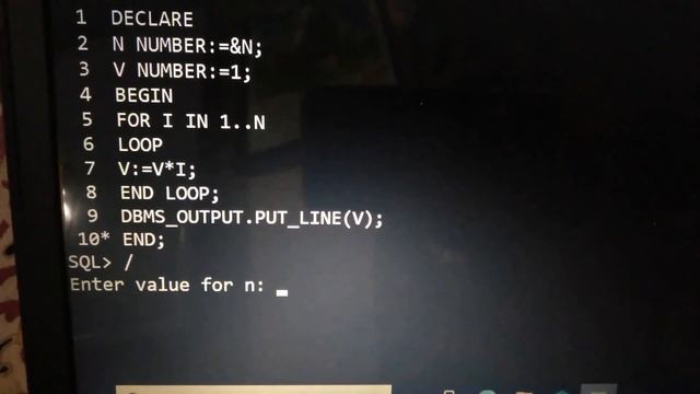 (pro-9)write plsql program using for loop factorial of number (Mani creative world) смотреть онлайн