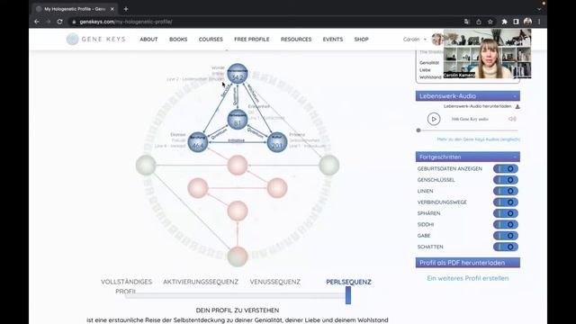 Gene Keys auf Deutsch - #genekeys Perlen-Sequenz смотреть онлайн