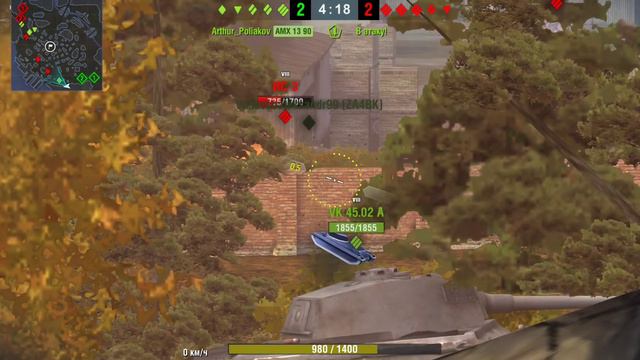 (Tanks Blitz)👍 Т26Е4 (Мастер) Когда тактика имеет значение смотреть онлайн
