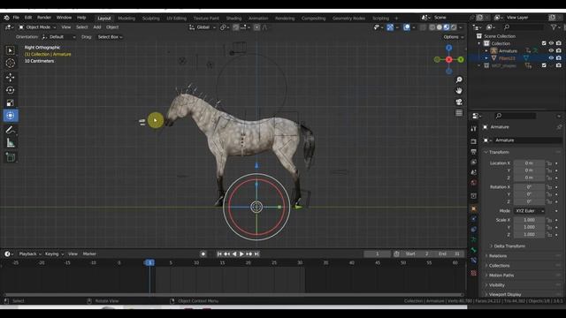 Zbrush 2019 BLENDER 3.6 Пробую сделать гриву и хвост лошади смотреть онлайн