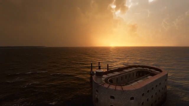 MICROSOFT FLIGHT SIMULATOR 2020. Форт Боярд. Fort Boyard. RTX 2060. Шторм на море. Башня Фура смотреть онлайн