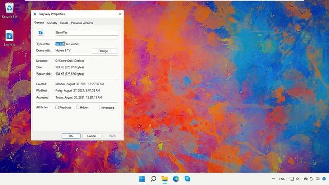 Как изменить расширения файлов в Windows 11 смотреть онлайн