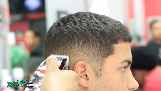 FADING WITH OSTER FAST FEEDS | Man Bun Prep Haircut!