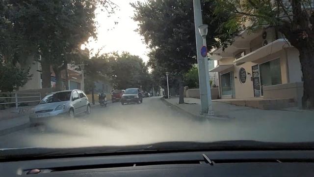 ОБЗОР ОТЕЛЯ (ВТОРОГО) И НЕТУРИСТИЧЕСКИЙ ГОРОД РОДОС ИЗ ОКНА АВТО. смотреть онлайн