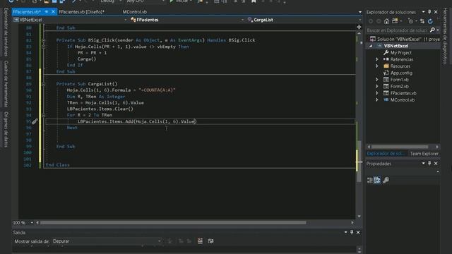 Visual Basic .NET y Excel #5 Cargar y Mostrar los datos existentes en la hoja al Formulario .Net смотреть онлайн