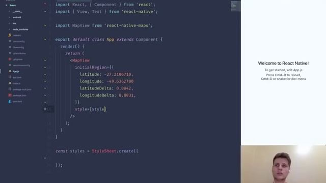 React Native Mapas Part1 смотреть онлайн