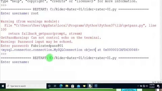 05 Hands on introduction Python and MYSQL Creating a new Database and Connecting to it смотреть онлайн