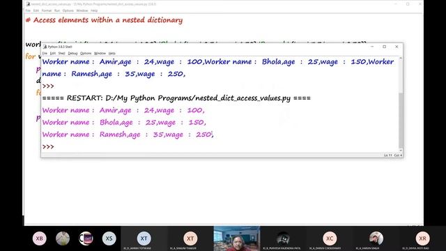 CLASS XI | NESTED DICTIONARIES | DICTIONARIES IN PYTHON | CS смотреть онлайн
