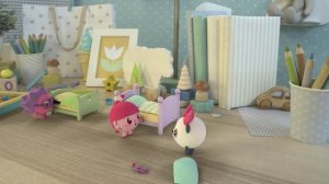 Малышарики | Кроватка | №66 | Сахалыы мультик | Дубляж