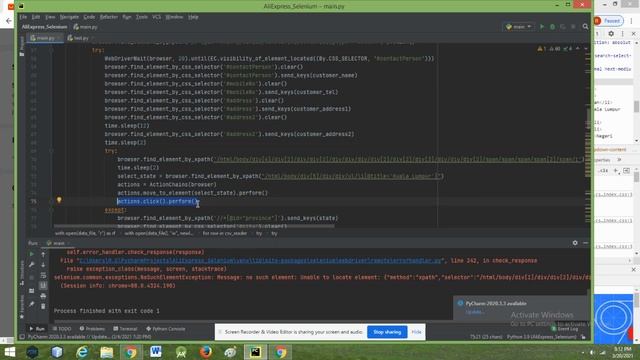 How to select a value from drop down using selenium webdriver with python смотреть онлайн
