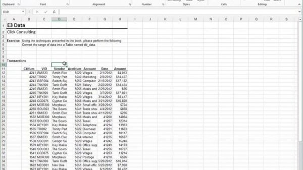 Excel University Volume 2 - Chapter 4 Remove Duplicates - Solutions