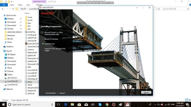 Quá trình cài đặt Autocad 2010 trên máy tính của bạn смотреть онлайн