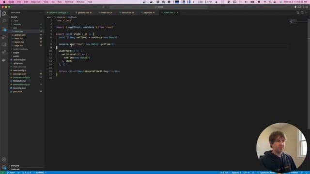 Let's Build... A Clock! Make a digital clock with Next.js, React, Tailwind and TypeScript! смотреть онлайн