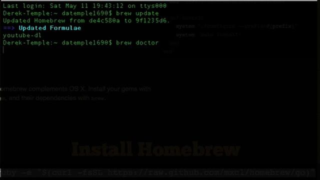 Installing MongoDB on Mac OS X with Homebrew смотреть онлайн