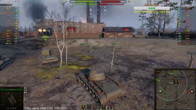 #WorldOfTanks - ОТДЫХ ПОСЛЕ ЛИНИИ ФРОНТА! КАТАЮ РАНДОМЧИК.. смотреть онлайн