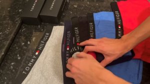Как складывать трусы и коробки(Calvin Klein,TOMMY HILFIGER, Lacoste)