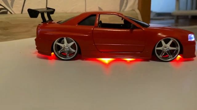 Моделька nissan skyline r34 "fast and furious" смотреть онлайн