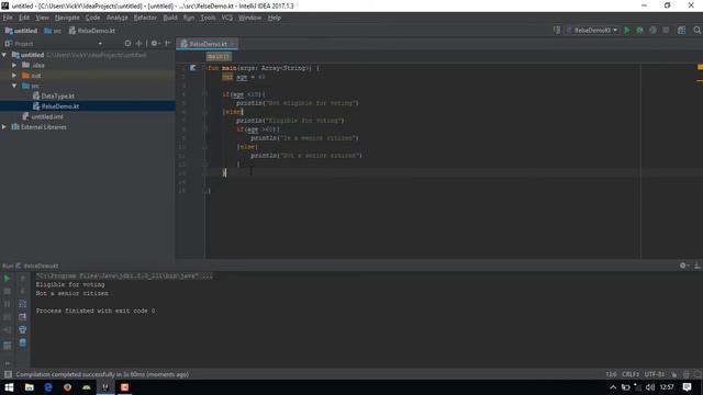 Android Tutorial (Kotlin) - 03 - Control Flow смотреть онлайн
