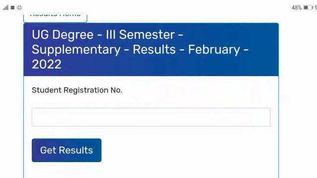 RAYALASEEMA UNIVERSITY RESULTS 2022|Rayalaseema 3RD Semester Supplementary Results February 2022
