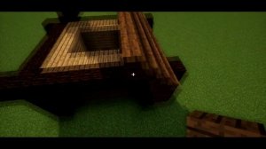 Как построить Маленький Домик - Избушку в Minecraft