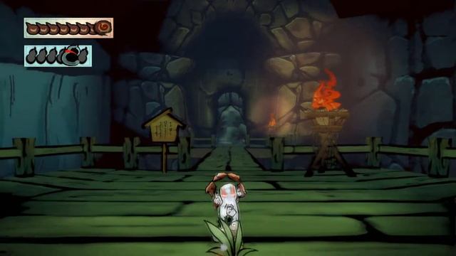 Okami HD №5 - Прохождение без комментариев - Лунная пещера