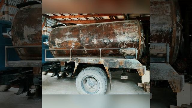 ЗИЛ 130 (ассенизатор ) переделка смотреть онлайн