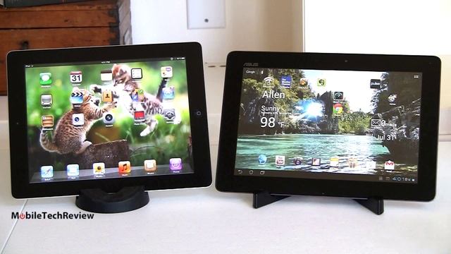 New iPad vs. Asus Transformer Pad Infinity TF700 Comparison Smackdown смотреть онлайн