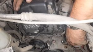 Замена помпы на Nissan Sunny FB15 двигатель QG15 /Replacement pump for Nissan Sunny FB15 engine QG1