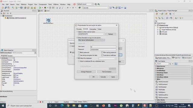 PROGRAMAÇÃO PARA INICIANTE - CONECTAR DELPHI COM SQL SERVER смотреть онлайн